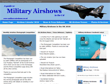Tablet Screenshot of military-airshows.co.uk